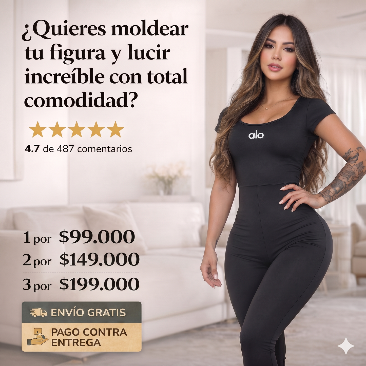 Enterizo Alo levanta cola