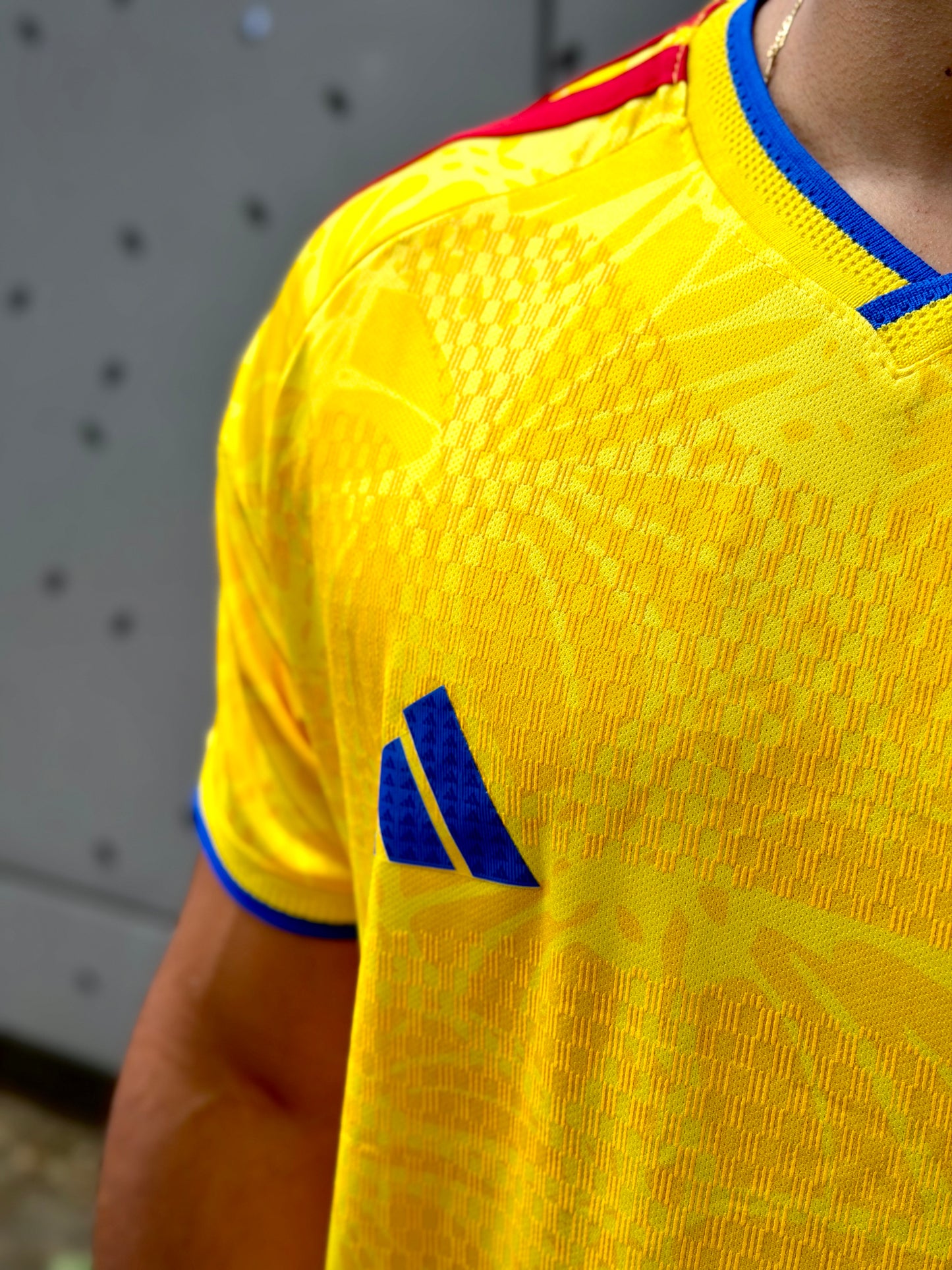 Camiseta selección Colombia 1.1 encauchetada