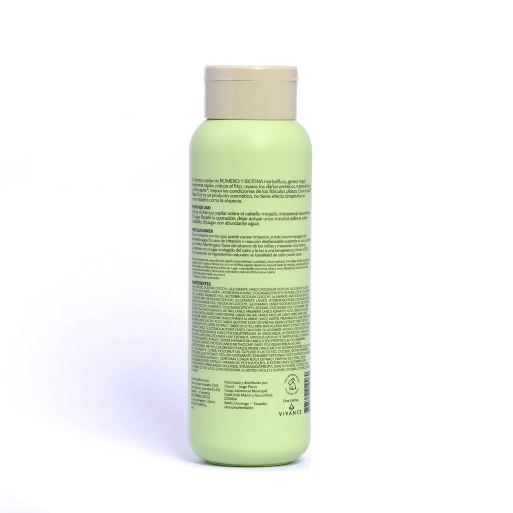 Shampoo De Romero Y Biotina 500 Ml
