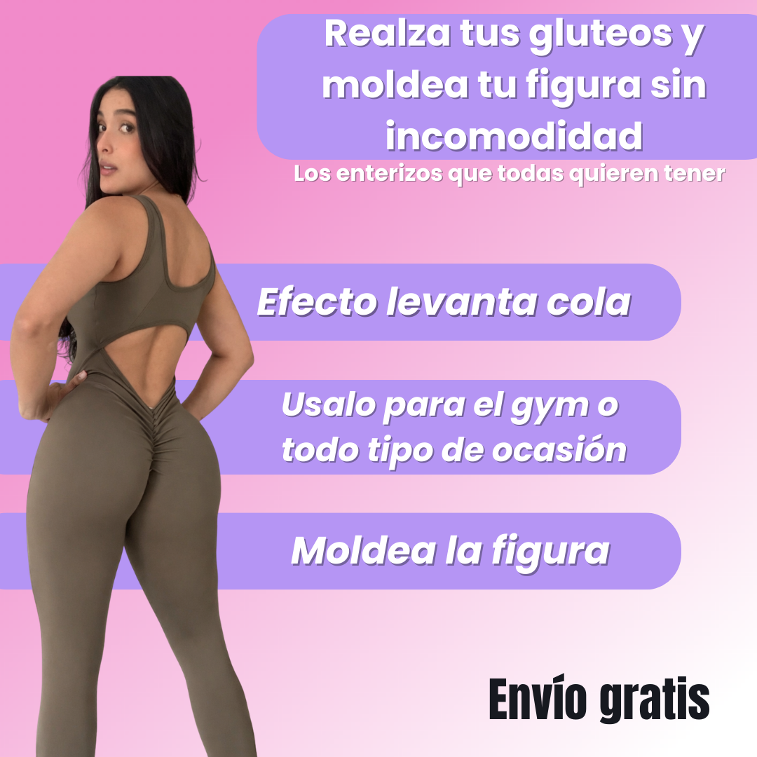 Enterizo moldeador levanta cola