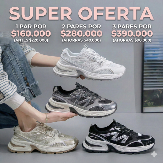 Tennis Moon de mujer calidad triple A