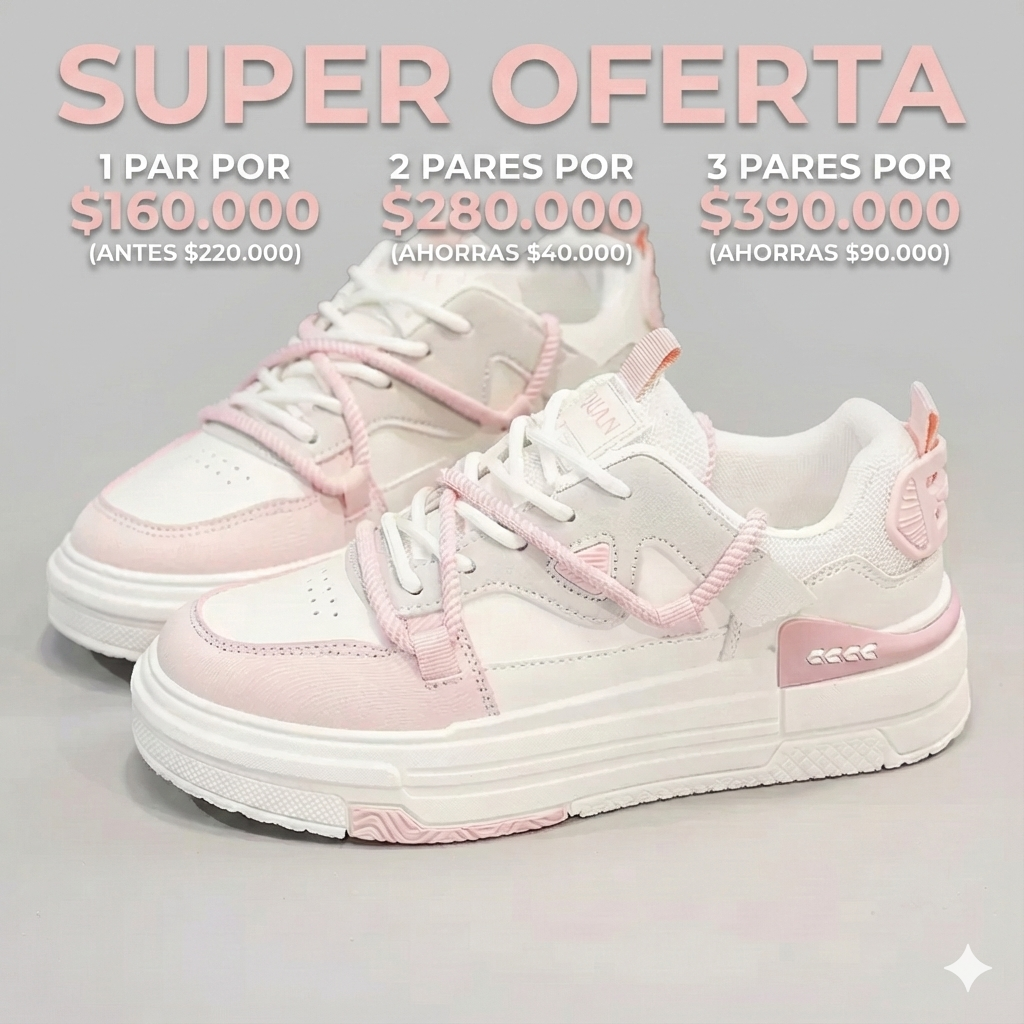 Tennis ADM de mujer calidad triple A